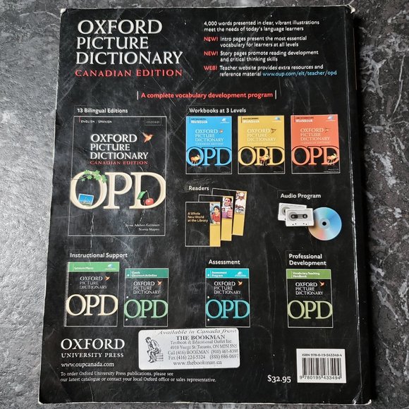 English/Chinese Oxford Picture Dictionary - Picture 3 of 5